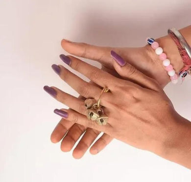 Bhajan Clapping Ghungroos | Finger Bells for Musical Performances