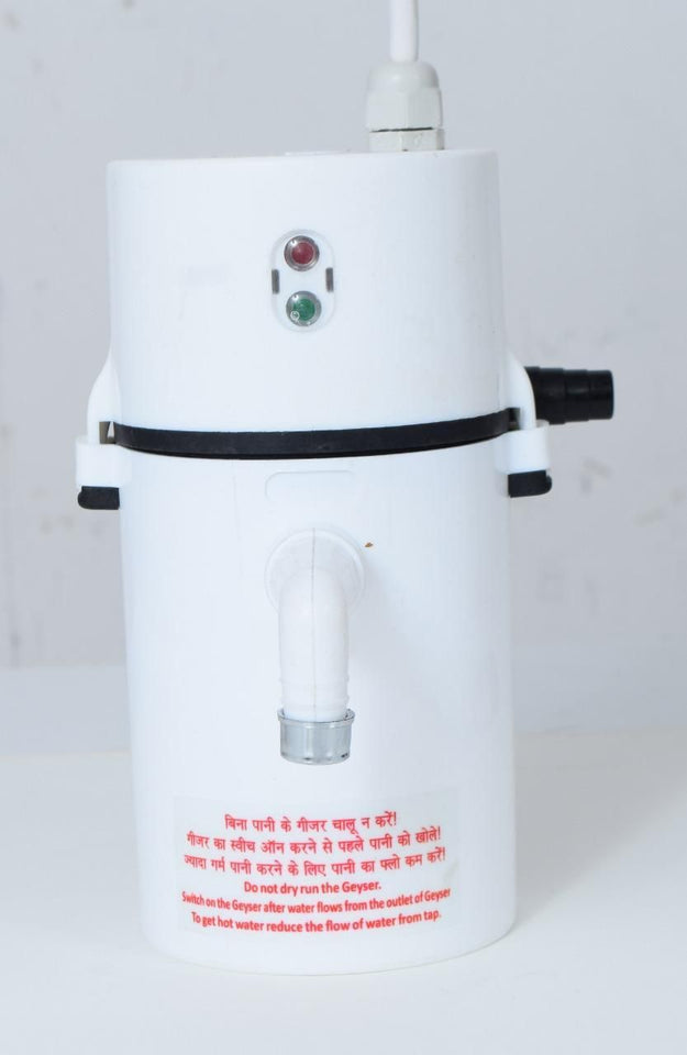 Instant Electric Water Geyser - Quick Hot Water Solution | Assorted Color