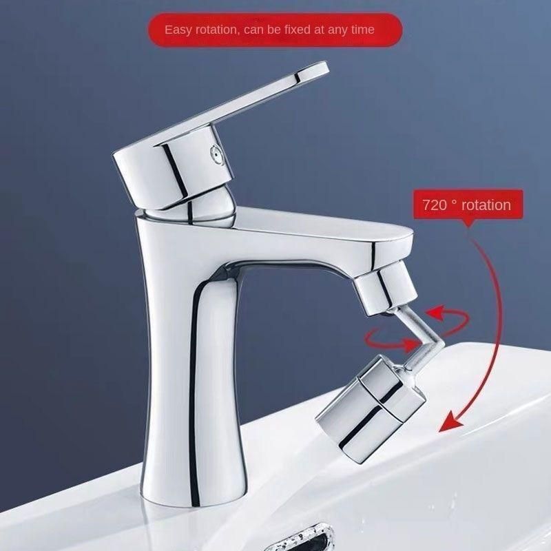 720° Rotating Bathroom Faucet | Stainless Steel Spray Head