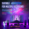Astronaut Galaxy Projector | 360° Rotation & Remote Control