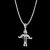 Ram Dhanush Silver Pendant Chain | Elegant Accessory for Men